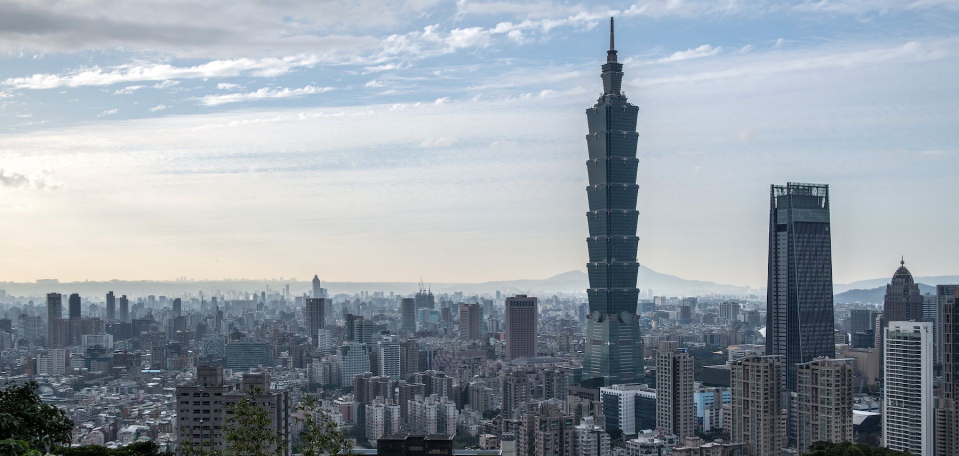 The Taipei 101 tower on Jan. 7, 2020, in Taipei, Taiwan.