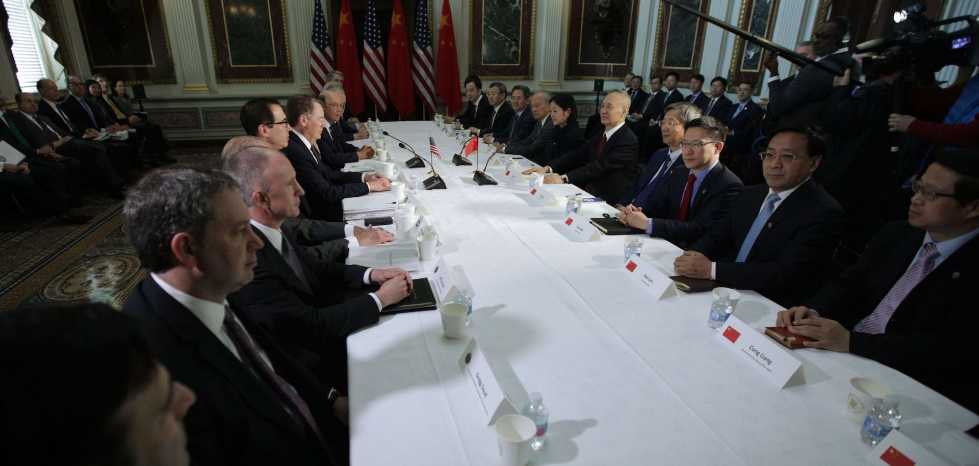 U.S.-China trade talks in Washington D.C