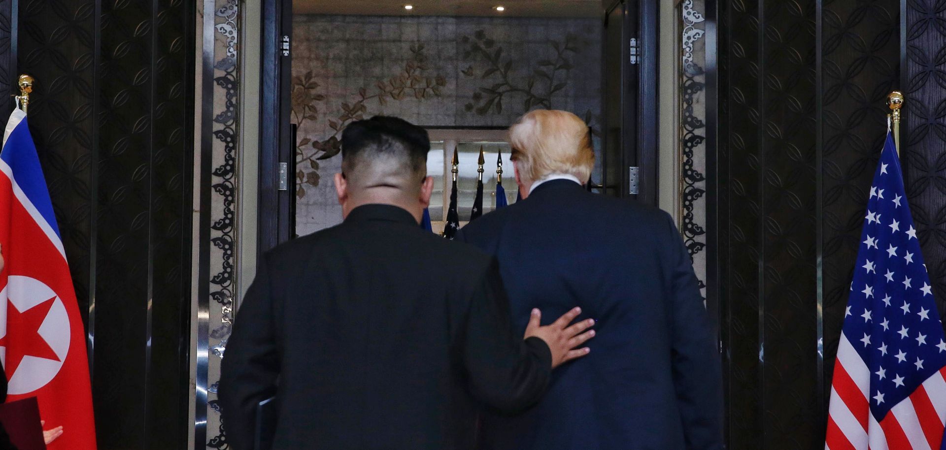 U.S. President Donald Trump and North Korean leader Kim Jong Un met in Singapore on June 11. 