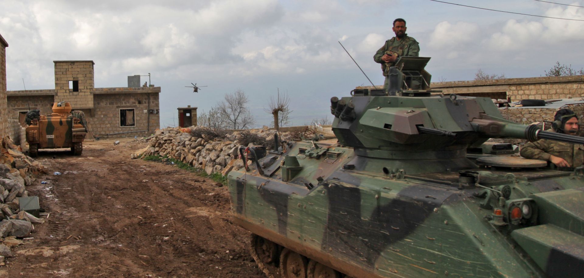Turkey's Operation Olive Branch advances through northwestern Syria.