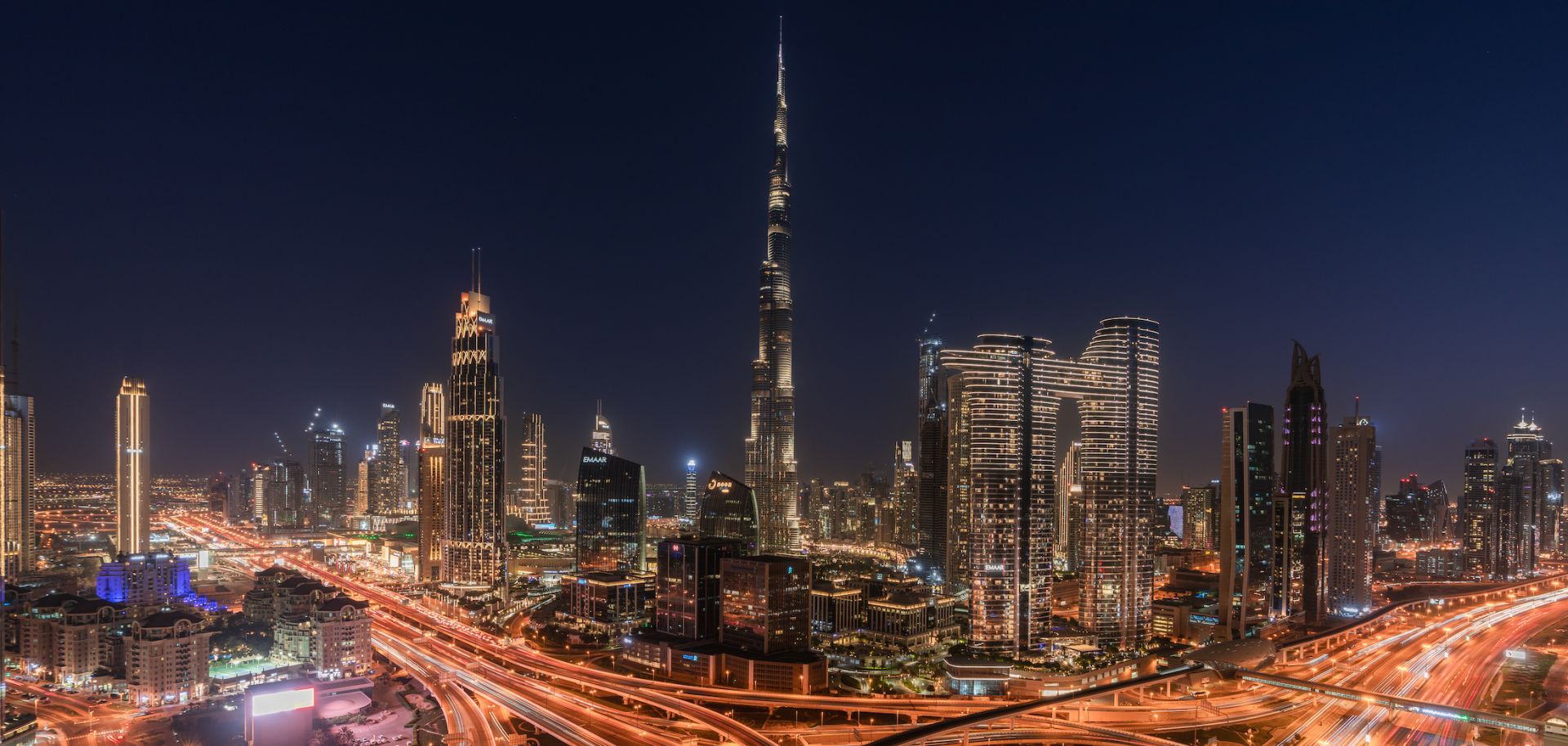 An aerial view taken Oct. 29, 2022, of Dubai, United Arab Emirates.