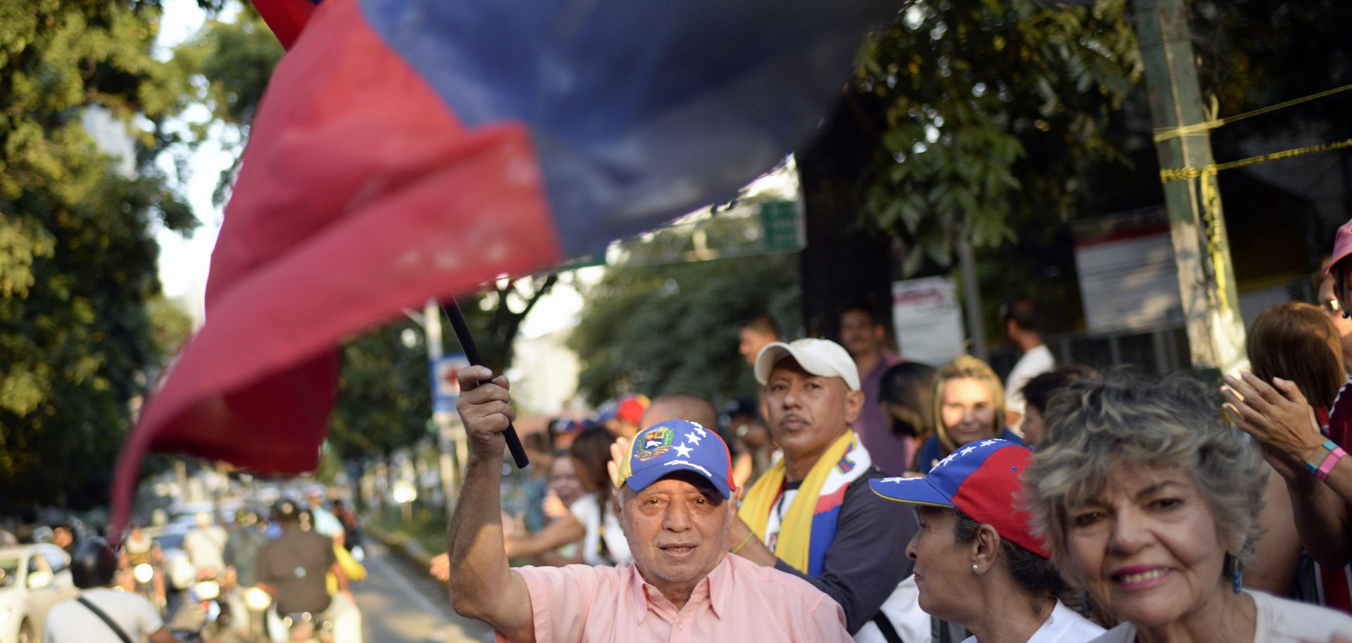 Opponents of Venezuela's constitutional assembly rally in Caracas after a symbolic vote against the measure. The vote to authorize the body that will rewrite the country's constitution will be held July 30.