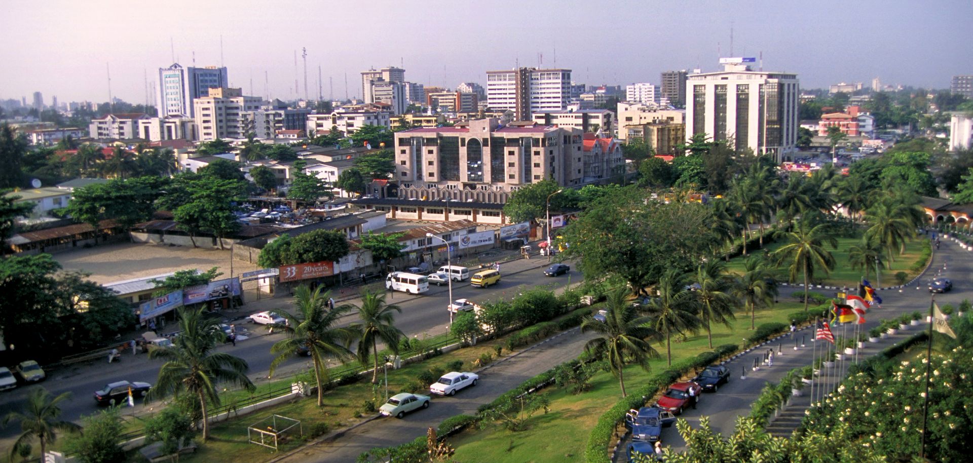 A view of Lagos, Nigeria.