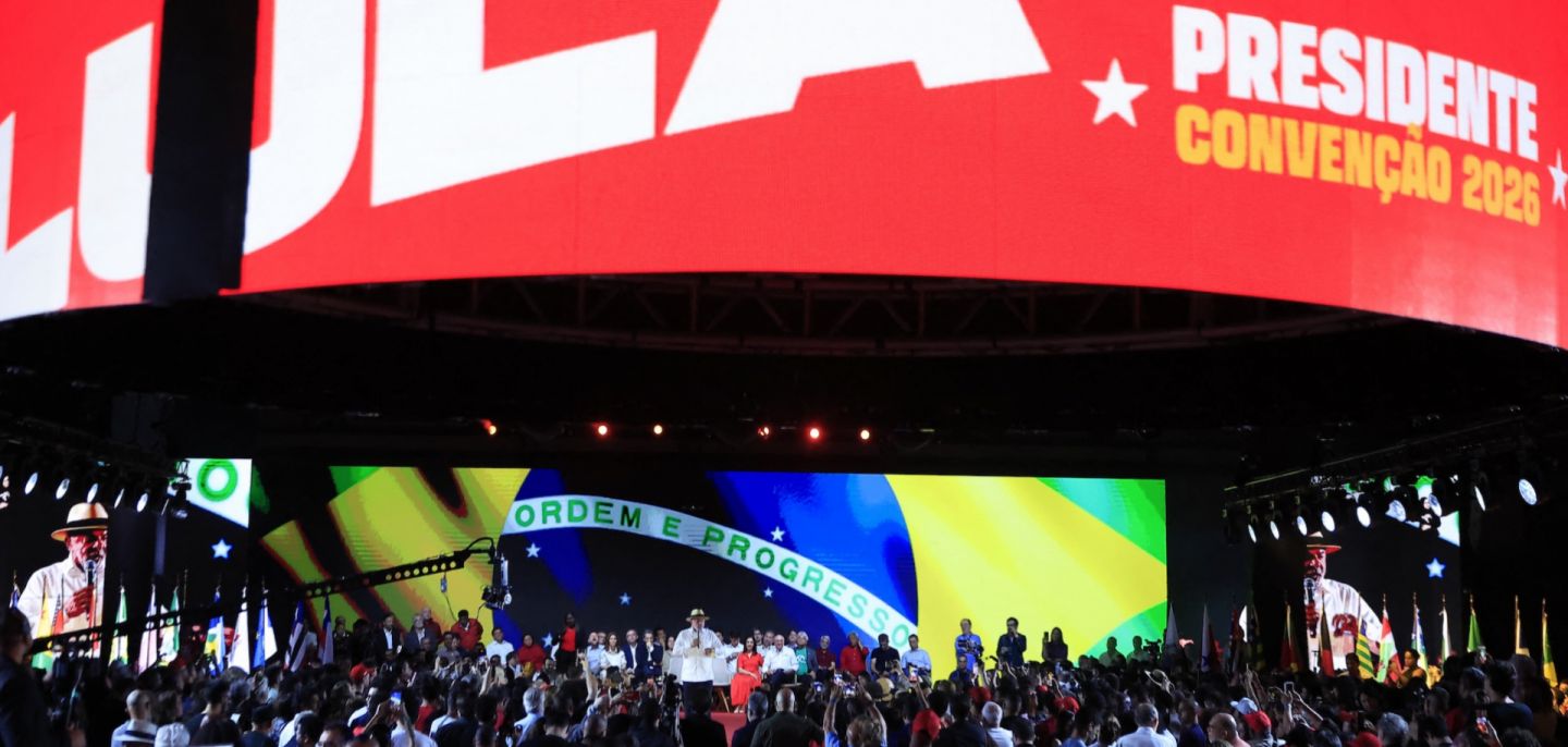 Brazilian President Luiz Inacio Lula da Silva speaks during the Workers' Party national convention in Sao Paulo, Brazil, on Aug. 2, 2026. Brazilian President Luiz Inacio Lula da Silva speaks during the Workers' Party national convention in Sao Paulo, Brazil, on Aug. 2, 2026.