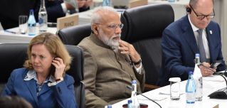 Indian Prime Minister Narendra Modi at the G20 in Japan.
