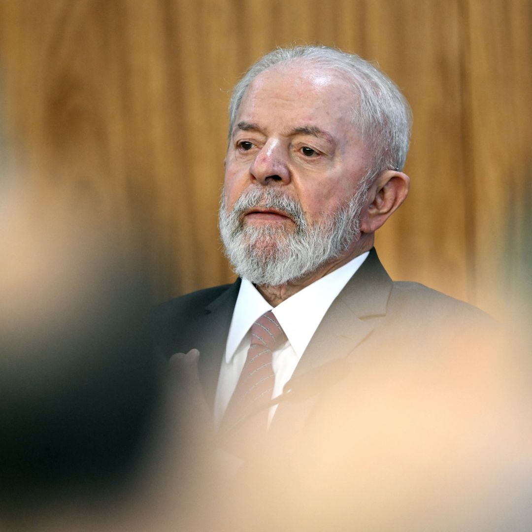 Brazilian President Luiz Inacio Lula da Silva is seen at a ceremony in Brasilia, Brazil, on June 17, 2024.