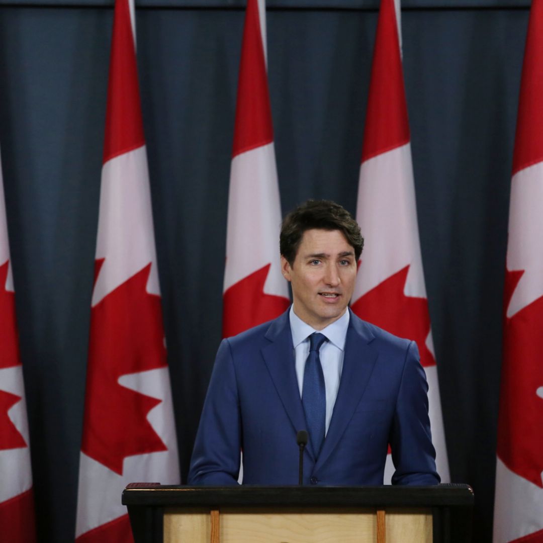 Canada's Prime Minister Justin Trudeau attends a news conference on March 7, 2019 in Ottawa, Canada. 