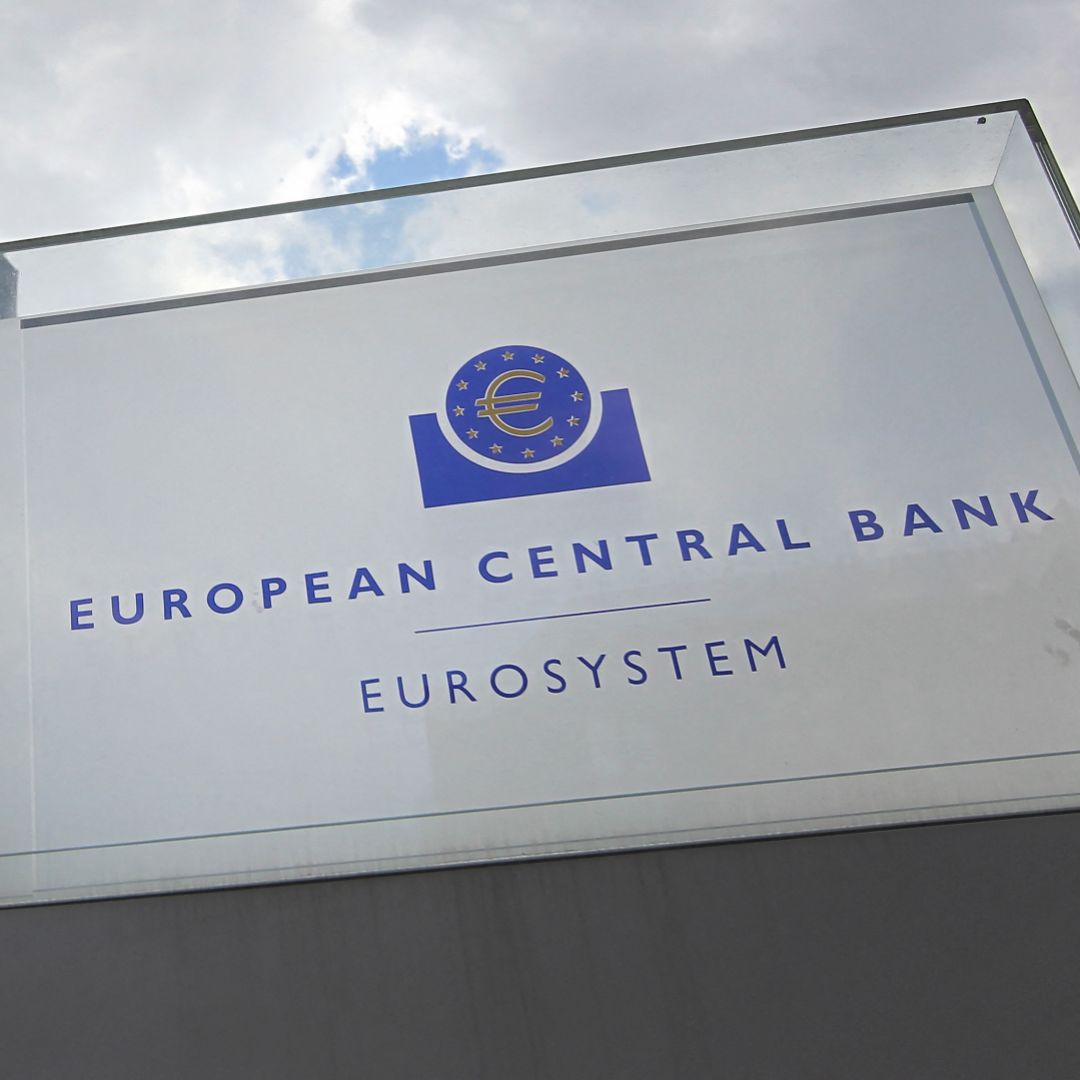 The headquarters of the European Central Bank (ECB) is pictured in Frankfurt, Germany, on July 21, 2022. 