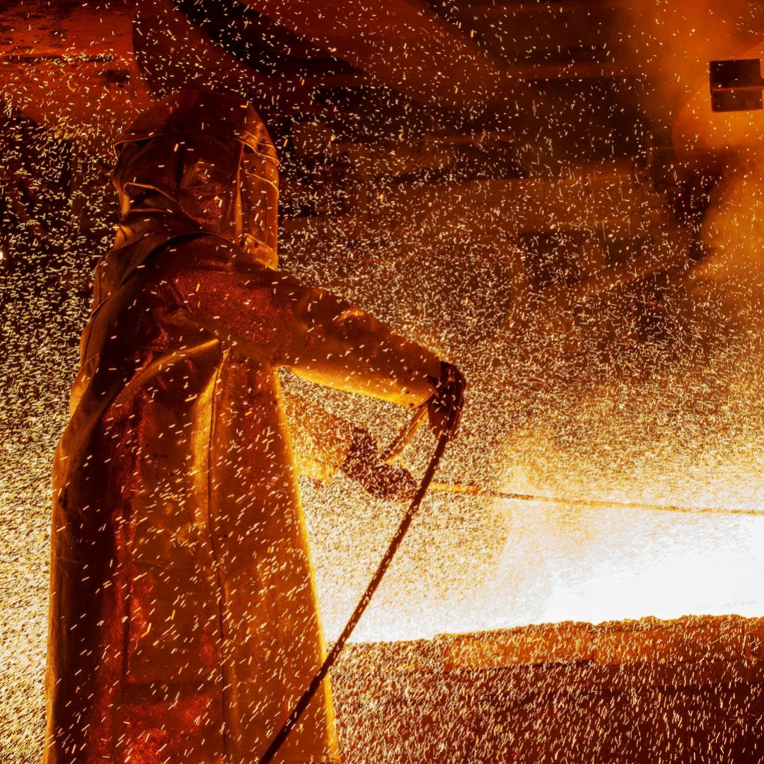 A worker uses a furnace during the nickel smelting process at Indonesian mining company PT Vale Indonesia's smelting plant in Soroako, South Sulawesi province, on March 30, 2019. A worker uses a furnace during the nickel smelting process at Indonesian mining company PT Vale Indonesia's smelting plant in Soroako, South Sulawesi province, on March 30, 2019.
