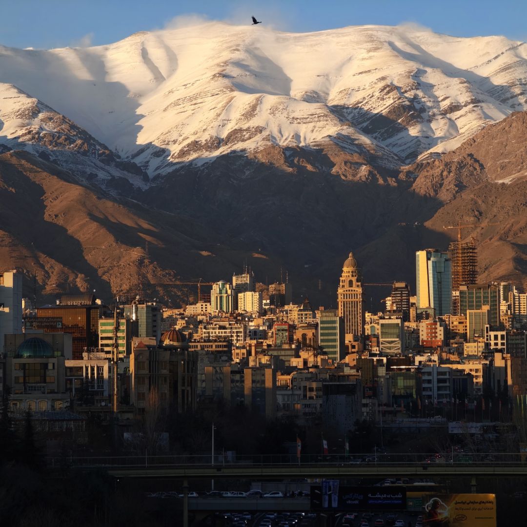 The Tehran skyline on Dec. 30, 2025. On March 2, U.S. and Iranian negotiators will meet in Vienna, Austria, to begin technical talks on a nuclear deal. The Tehran skyline on Dec. 30, 2025.