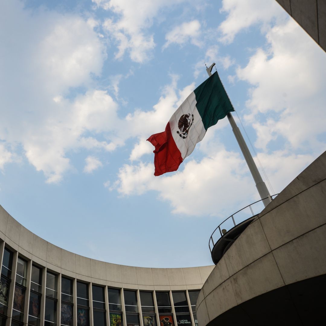 The Mexican Senate building in December 2019 in Mexico City.