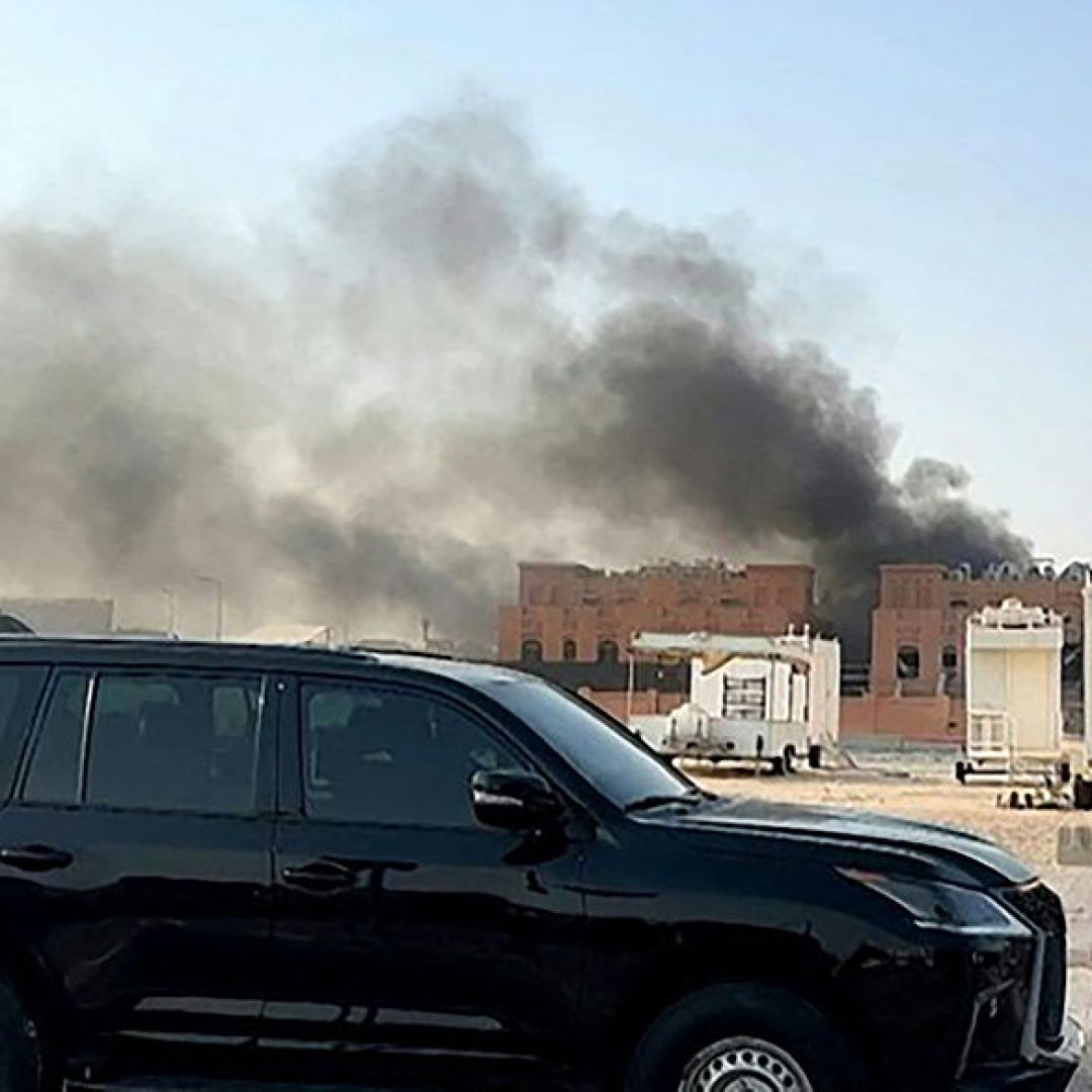 Smoke billows after explosions in Qatar's capital of Doha on Sept. 9. The attack will reduce the odds of a ceasefire in Gaza as Qatar walks back from its role as mediator and reassesses its regional diplomatic and security strategy. Smoke billows after explosions in Qatar's capital of Doha on Sept. 9.