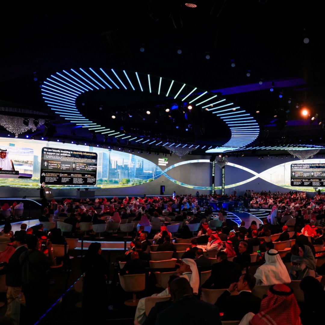 Participants attend the annual Future Investment Initiative (FII) conference in Riyadh, Saudi Arabia, on Oct. 29, 2024. 