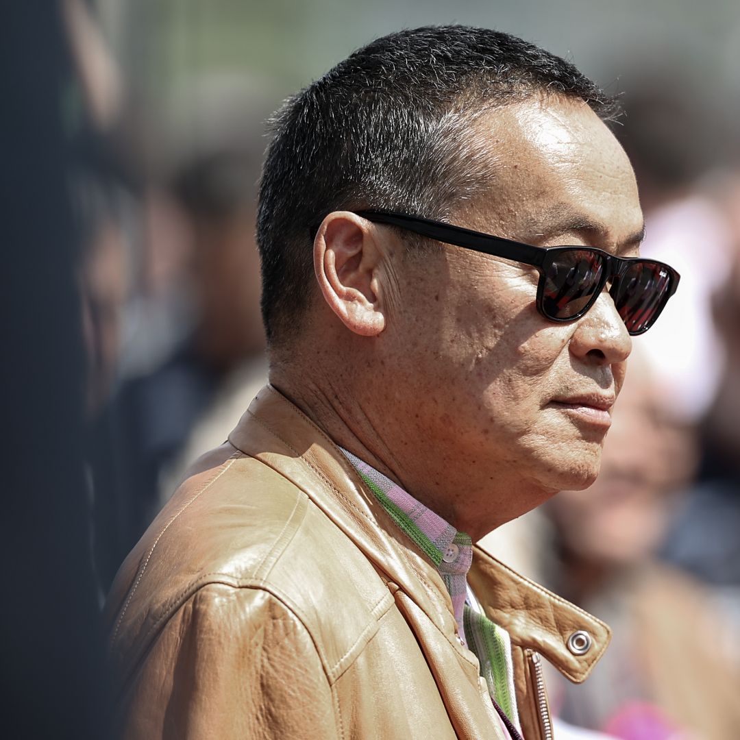 Thai Prime Minister Srettha Thavisin watches a race during the F1 Grand Prix in Imola, Italy, on May 19, 2024.