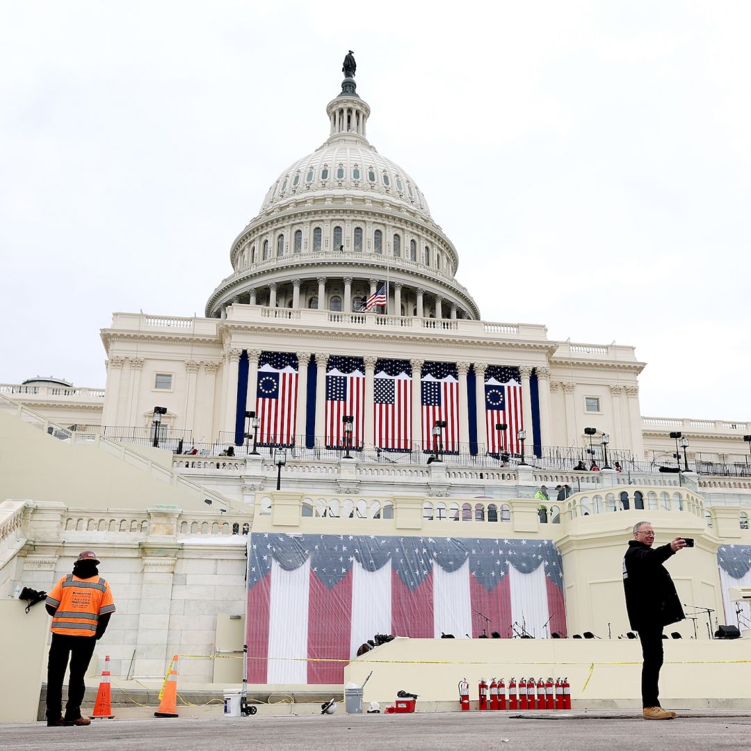 The West Front of the U.S. Capitol on Jan. 17 in Washington.