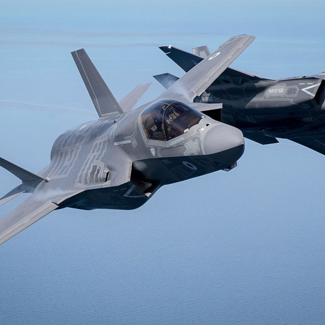 A U.S. Marine Corps F-35B aircraft over the North Sea having taken off from RAF Fairford on July 1, 2016 in Gloucestershire, England. The tactic designed to allow intervention without deepening withdrawalism will instead do the opposite, and Washington will face more and more calls to retrench from the Middle East. A U.S. Marine Corps F-35B aircraft over the North Sea having taken off from RAF Fairford on July 1, 2016 in Gloucestershire, England.