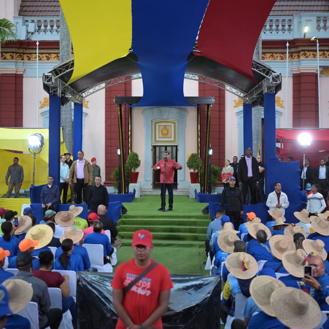 Nicolas Maduro on Aug. 7, 2024, in Caracas, Venezuela.