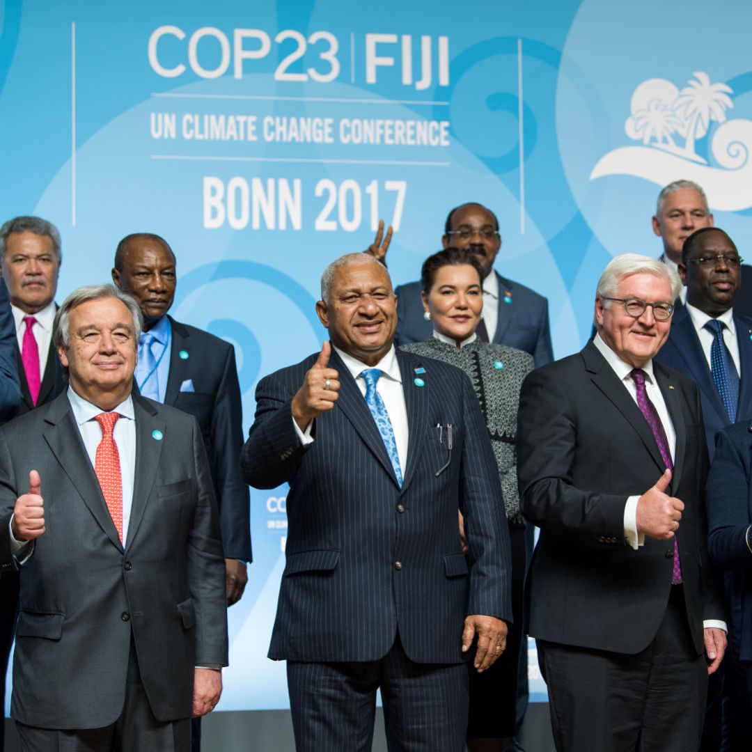 A picture of world leaders at the COP 23 United Nations Climate Conference In Bonn, Nov. 15.