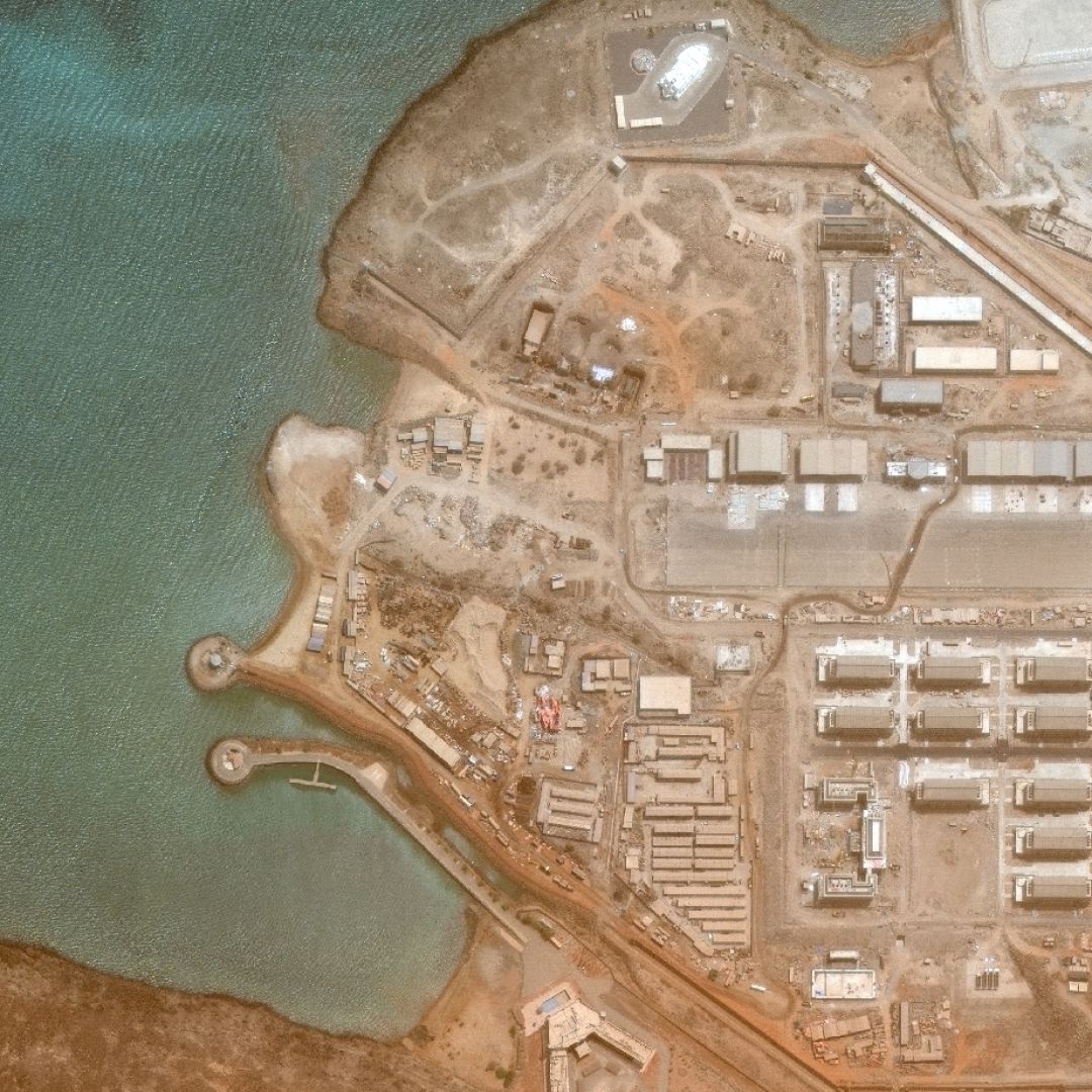 Chinese Naval Base in Djibouti