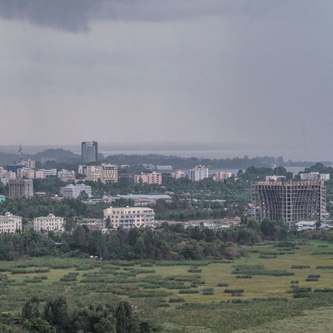 A view of the city of Bahir Dar, the capital of the Amhara region in northern Ethiopia, on June 19, 2021.