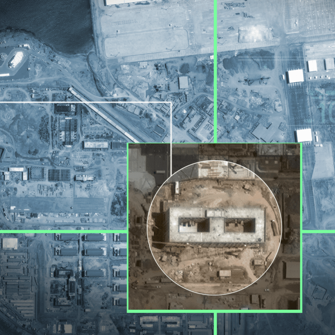 Satellite imagery from Djibouti shows that underground buildings and three layers of defense will protect Beijing's first permanent military facility abroad.
