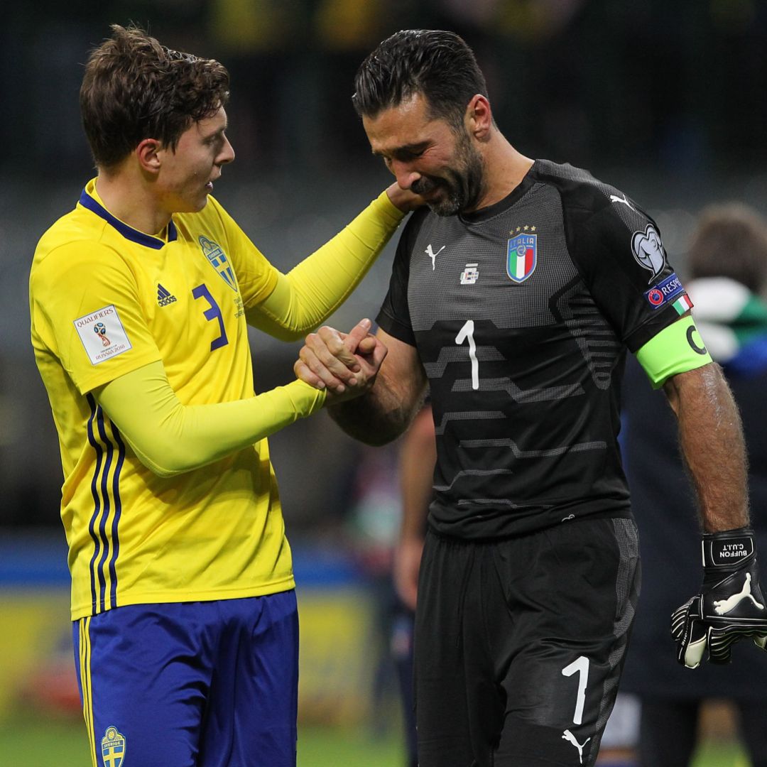 The Italian national team’s failure to reach the World Cup tournament after falling to Sweden was more stunning than the U.S. men falling short. Italy’s failure to qualify for the World Cup tournament stunned the sporting world.