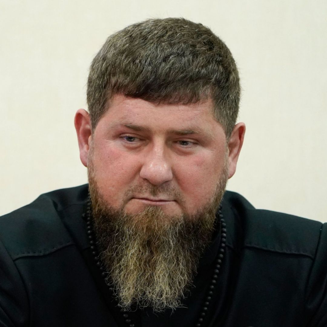 Chechen leader Ramzan Kadyrov attends a meeting of the Council on Interethnic Relations on May 19, 2023, in Pyatigorsk, Stavropol Krai region, Russia.