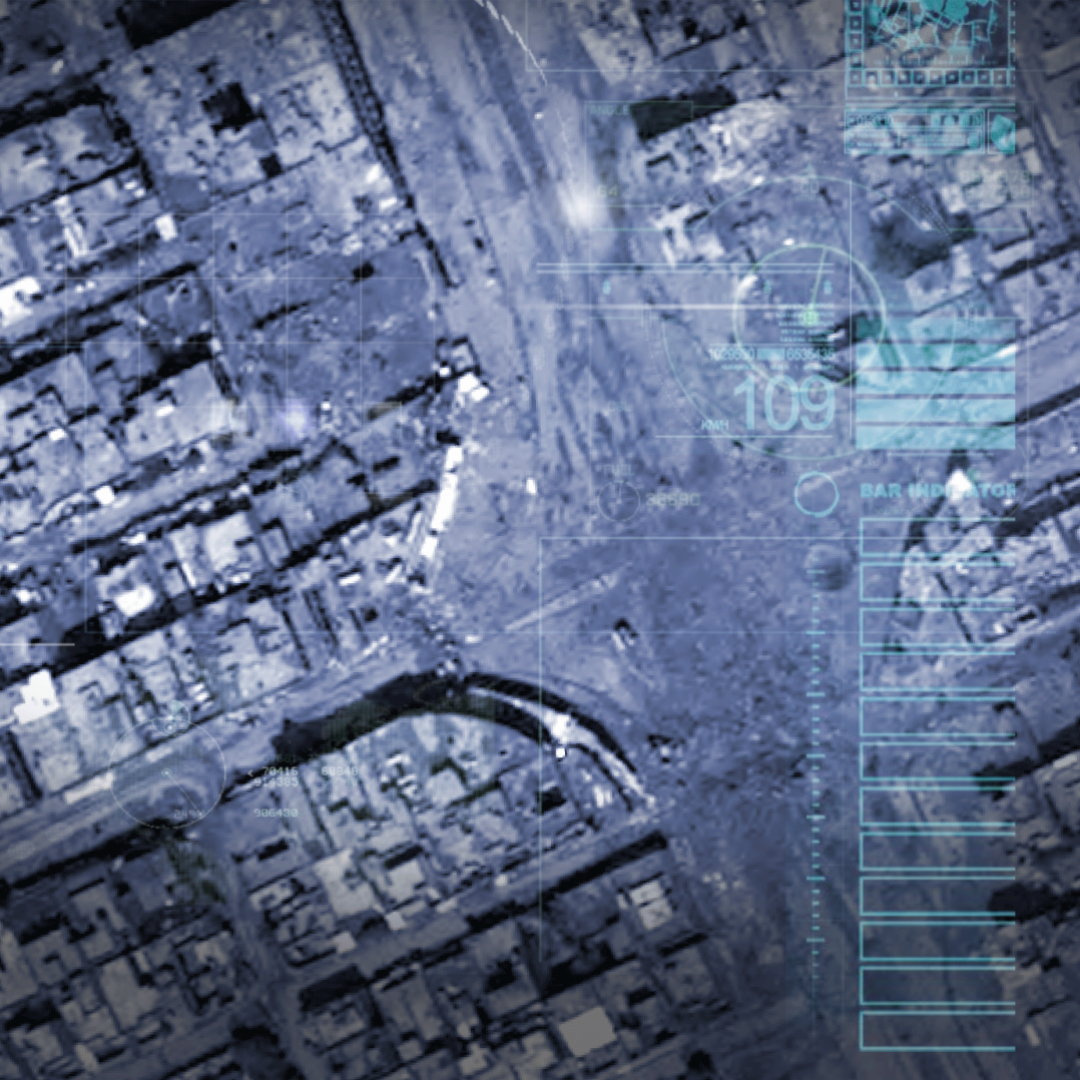 Recent satellite images show the human cost of clearing the Islamic State's remnants from the city. 