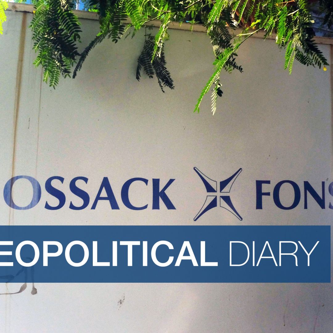 View of a sign outside the building where Panama-based Mossack Fonseca law firm offices are placed in Panama City on April 3, 2016. A massive leak -coming from Mossack Fonseca- of 11.5 million tax documents on Sunday exposed the secret offshore dealings of aides to Russian president Vladimir Putin, world leaders and celebrities including Barcelona forward Lionel Messi. An investigation into the documents by more than 100 media groups, described as one of the largest such probes in history, revealed the hidd
