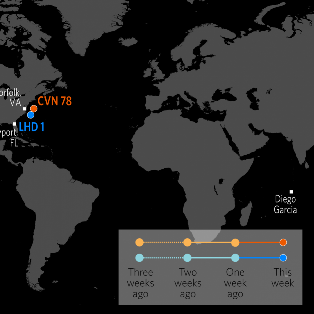 Naval Update Map display