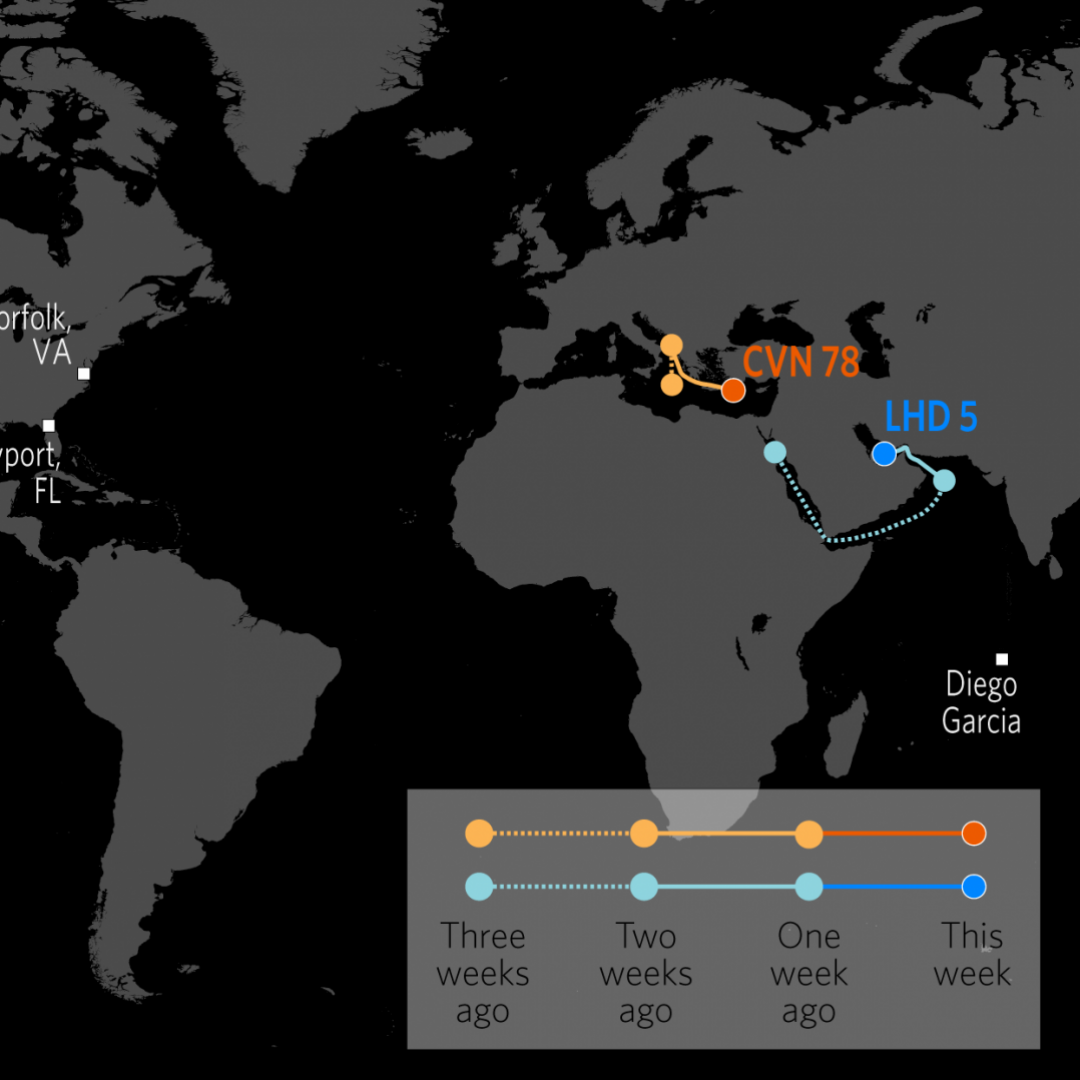 U.S. Naval Update Map: Nov. 10, 2022