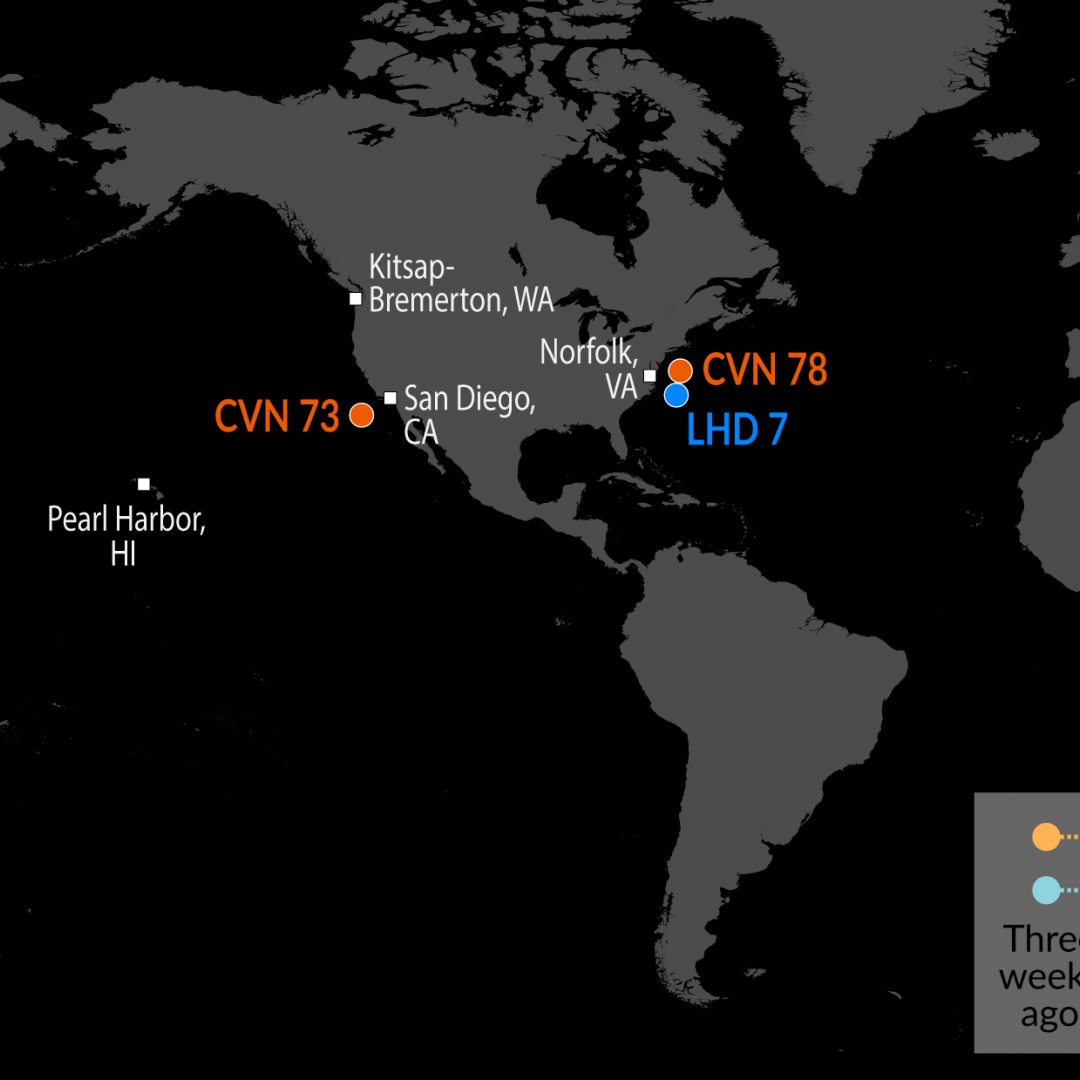 Naval Update Map