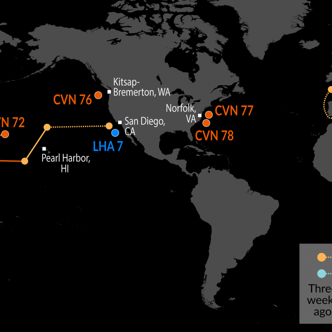 Naval Update Map