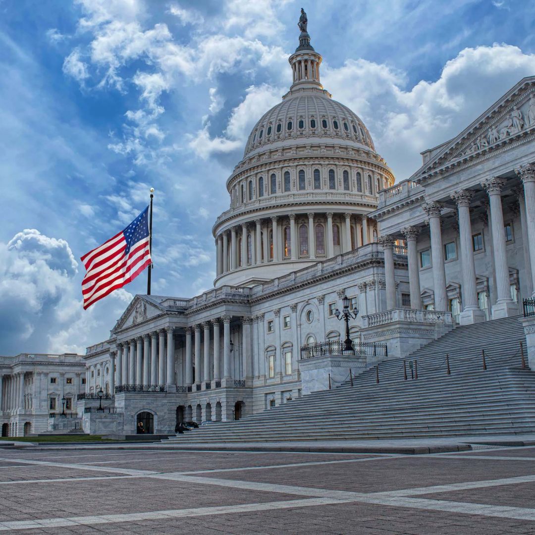 The U.S. Capitol.