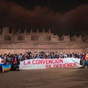 Members of the Constitutional Convention pose for a picture during the official presentation of the draft they made of the new constitution on May 16, 2022, at the Ruinas de Huanchaca National Monument in Antofagasta, Chile. Members of the Constitutional Convention pose for a picture during the official presentation of the draft they made of the new constitution on May 16, 2022, at the Ruinas de Huanchaca National Monument in Antofagasta, Chile.