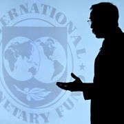 International Monetary Fund (IMF) Chief Economist Pierre Olivier Gourinchas speaks during a media interview at the IMF headquarters in Washington D.C. on July 26, 2022, after the institution downgraded its outlook for the global economy this year and next. 