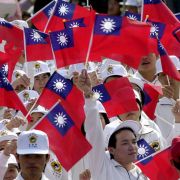 National Day celebrations on Oct. 10, 2004, in Taipei, Taiwan. National Day celebrations on Oct. 10, 2004, in Taipei, Taiwan.