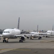 Airplanes await permission to take off at on July 13, 2021, at Newark Liberty International Airport. Travelers can ensure that they have a safe trip by considering security from the start and adopting common-sense practices that reduce the likelihood of being targeted. Airplanes await permission to take off at on July 13, 2021, at Newark Liberty International Airport.