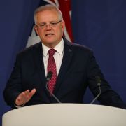 Australian Prime Minister Scott Morrison speaks during a Feb. 1, 2020, press conference in Sydney.