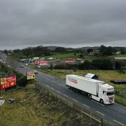 The border between Northern Ireland and the Republic of Ireland on Nov. 19, 2020, in Newry, Northern Ireland. The border between Northern Ireland and the Republic of Ireland on Nov. 19, 2020, in Newry, Northern Ireland.