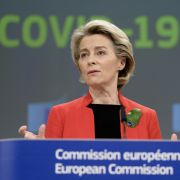 European Commission President Ursula von der Leyen discusses the bloc’s proposed Digital Green Certificate during a press conference on March 17, 2021. European Commission President Ursula von der Leyen discusses the bloc’s proposed Digital Green Certificate during a press conference on March 17, 2021.