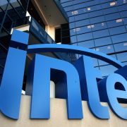 The Intel logo is displayed outside of the company’s headquarters in Santa Clara, California. The Intel logo is displayed outside of the company’s headquarters in Santa Clara, California.