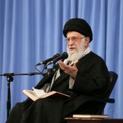 Iranian Supreme Leader Ayatollah Ali Khamenei Iranian Supreme Leader Ayatollah Ali Khamenei speaks in Tehran on Feb. 23, 2020.