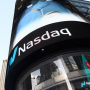 A view of NASDAQ in Times Square on May 7, 2020, in New York City. A view of NASDAQ in Times Square on May 7, 2020, in New York City.