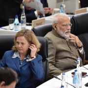 Indian Prime Minister Narendra Modi at the G20 in Japan.